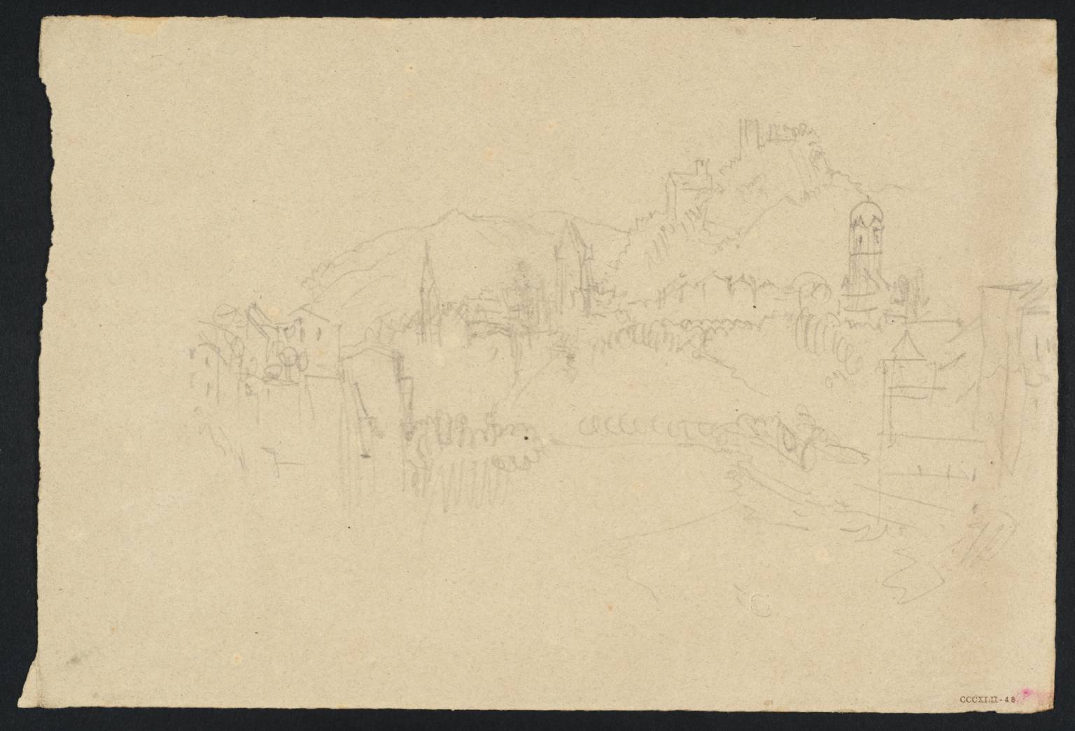 Town on Hillside