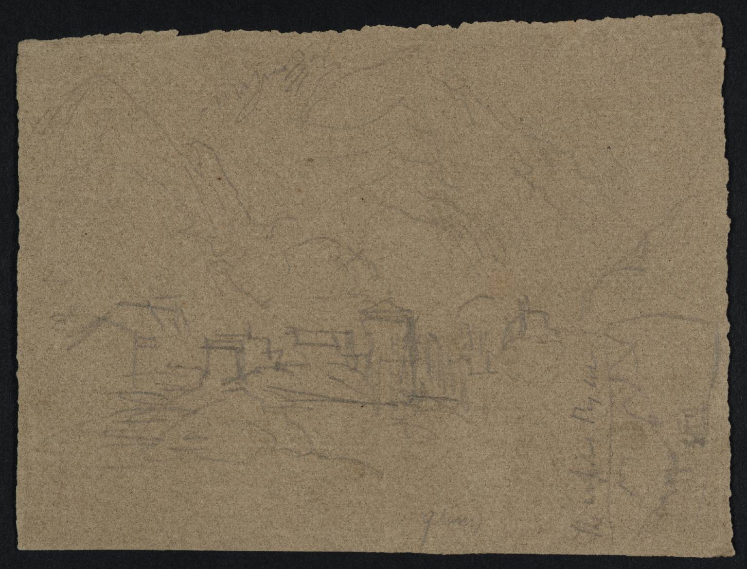 Mountains. Pass of Glarus [Turner]