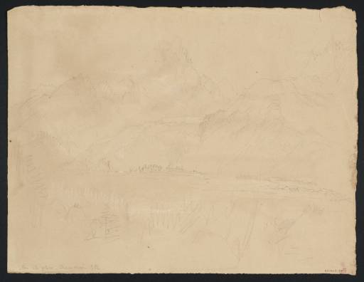 Joseph Mallord William Turner, ‘Mer de Glace, Chamonix’ 1836