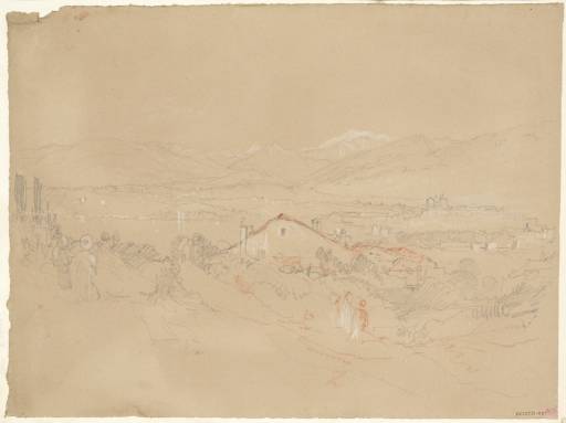 Joseph Mallord William Turner, ‘Looking across Lake Geneva’ 1836