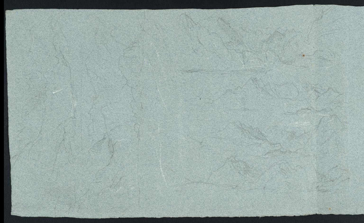 Sketches of Lake, with Mountains