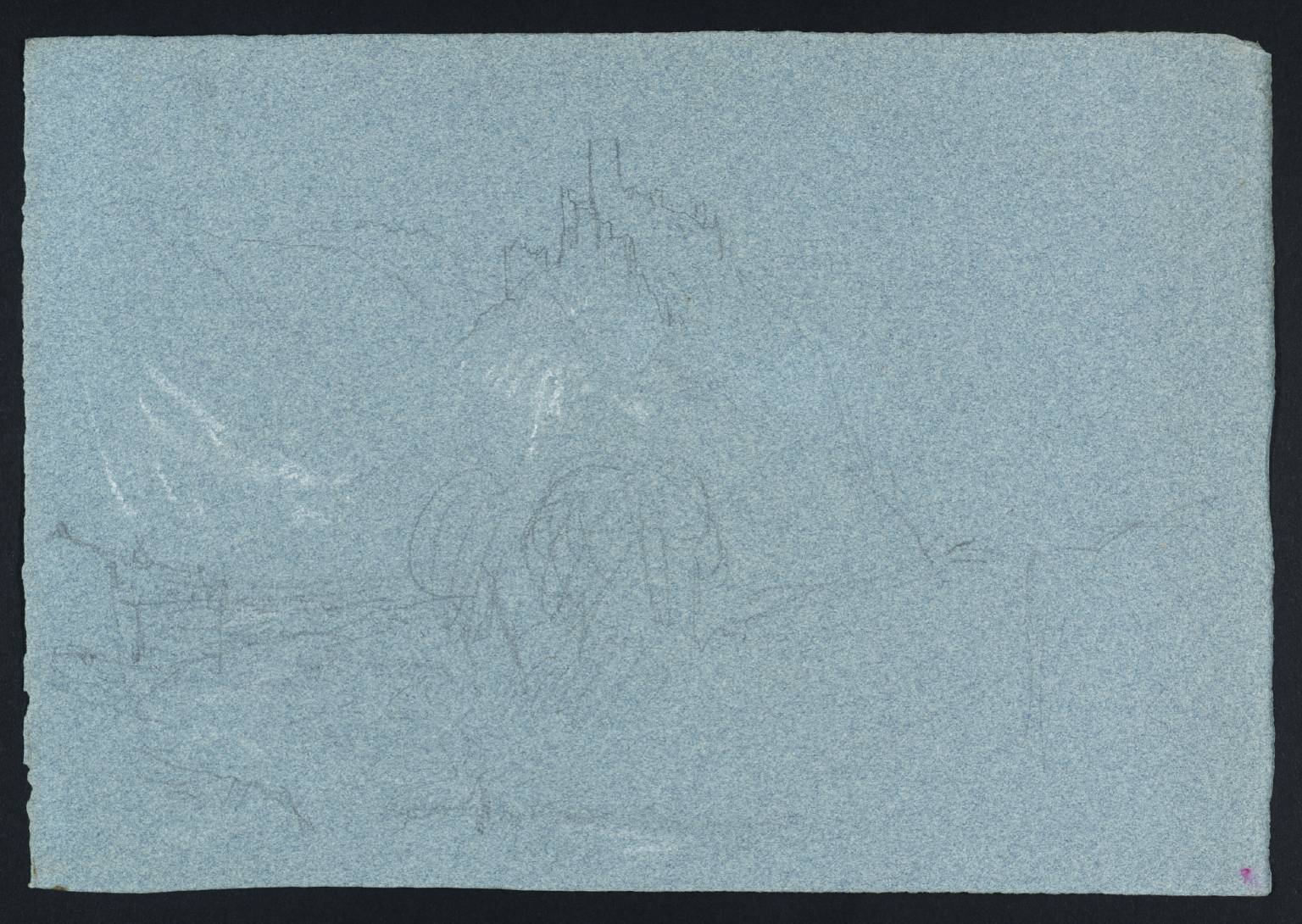 Ruined Castle on Rock