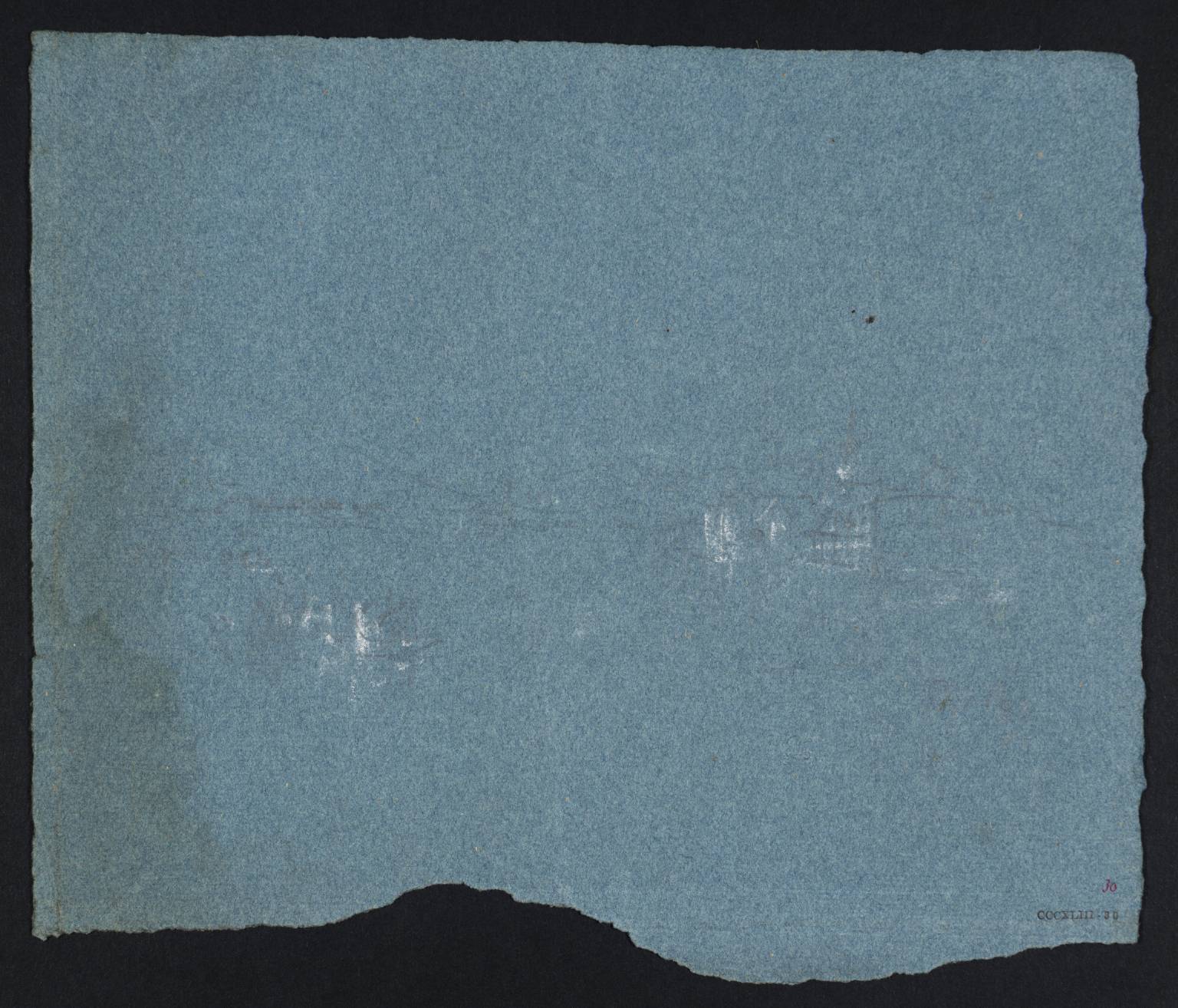 ?River Scene with Town