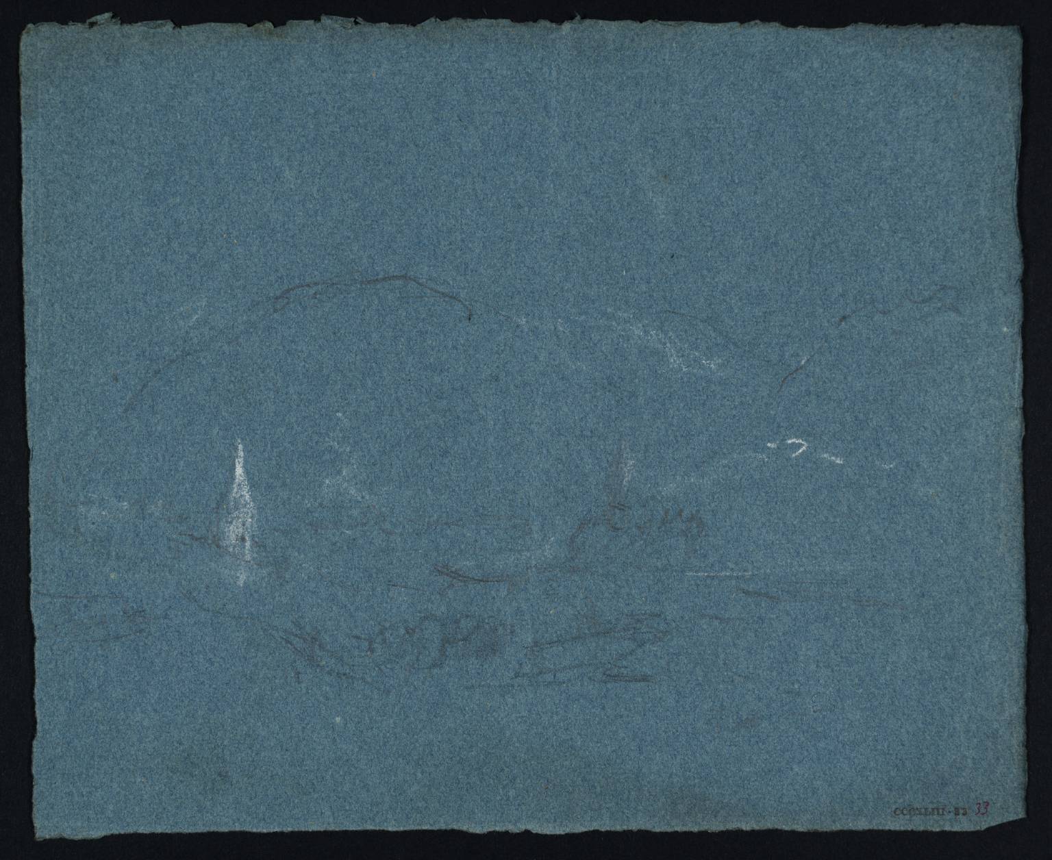 Valley with Castles; Mountains Beyond