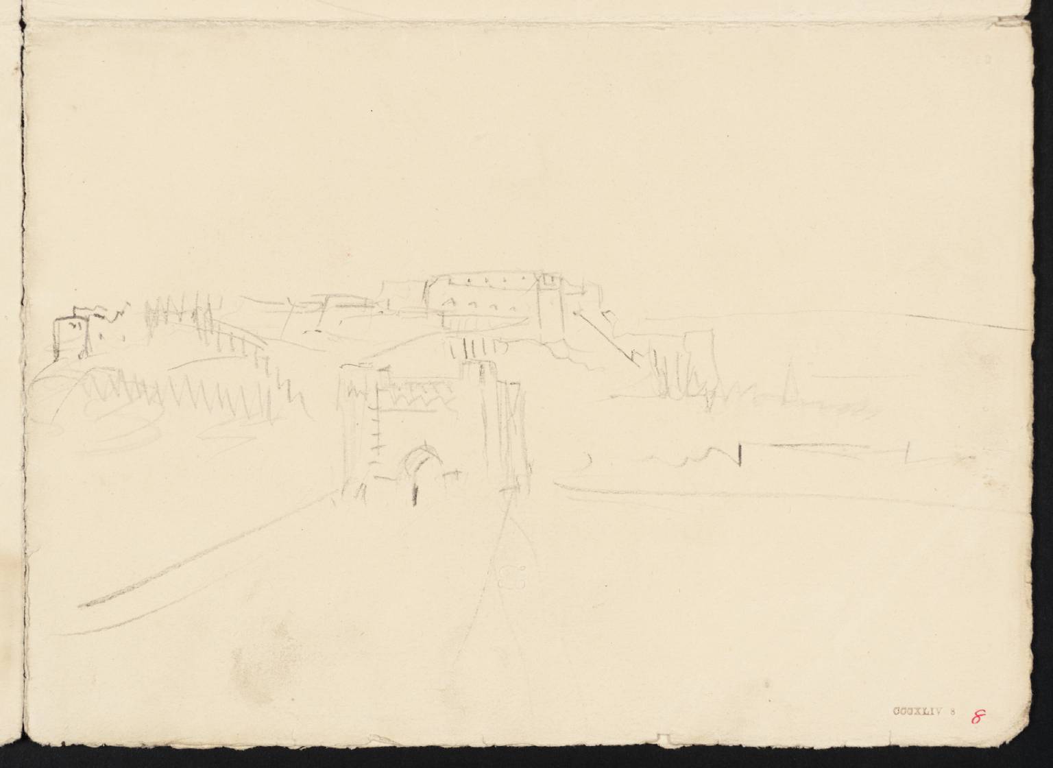 Ehrenbreitstein, from the Moselle Bridge