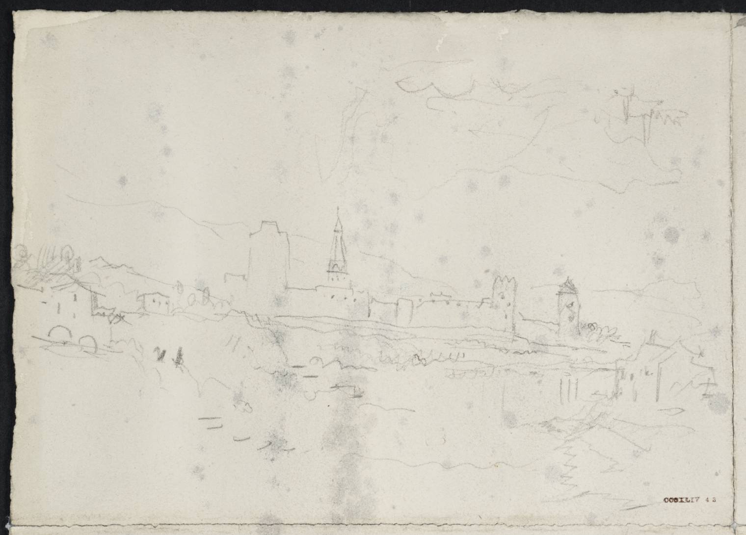Village, with Ruins