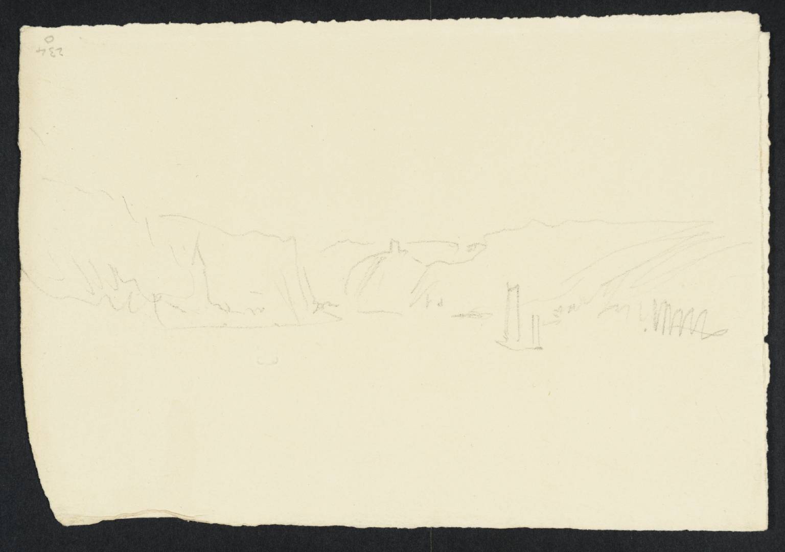 View of River, with Rocky Banks, Etc.