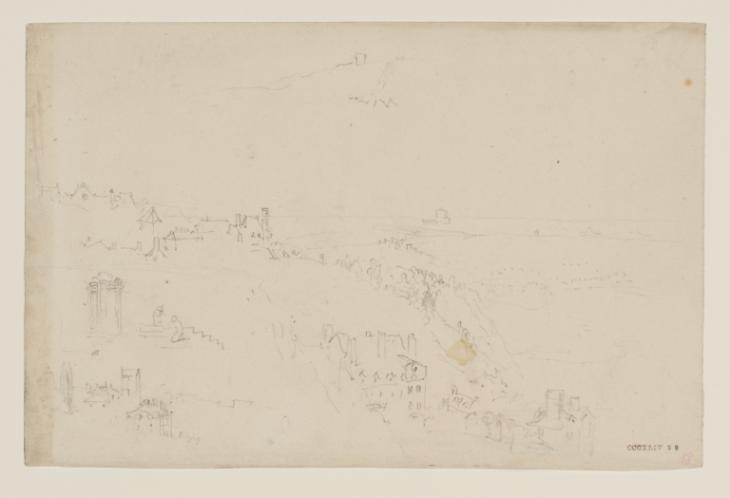 Joseph Mallord William Turner, ‘Avranches and Mont-St-Michel, Normandy’ 1826