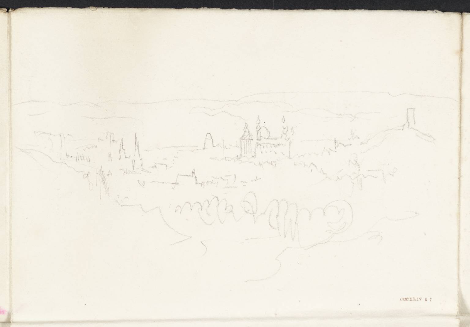 Town in Mid-Distance