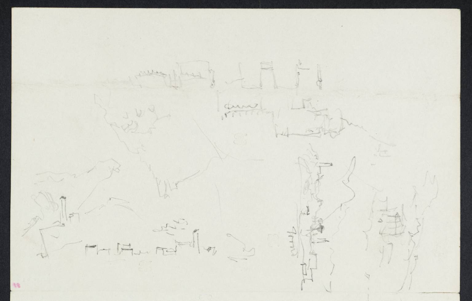 Buildings among Mountains. ?Torno [Turner]