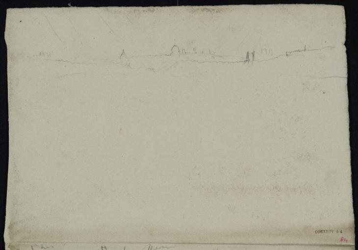 Joseph Mallord William Turner, ‘River Seine, Paris’ 1826