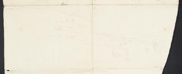 Joseph Mallord William Turner, ‘Two Views of a River Valley with Distant Hills’ c.1820-40
