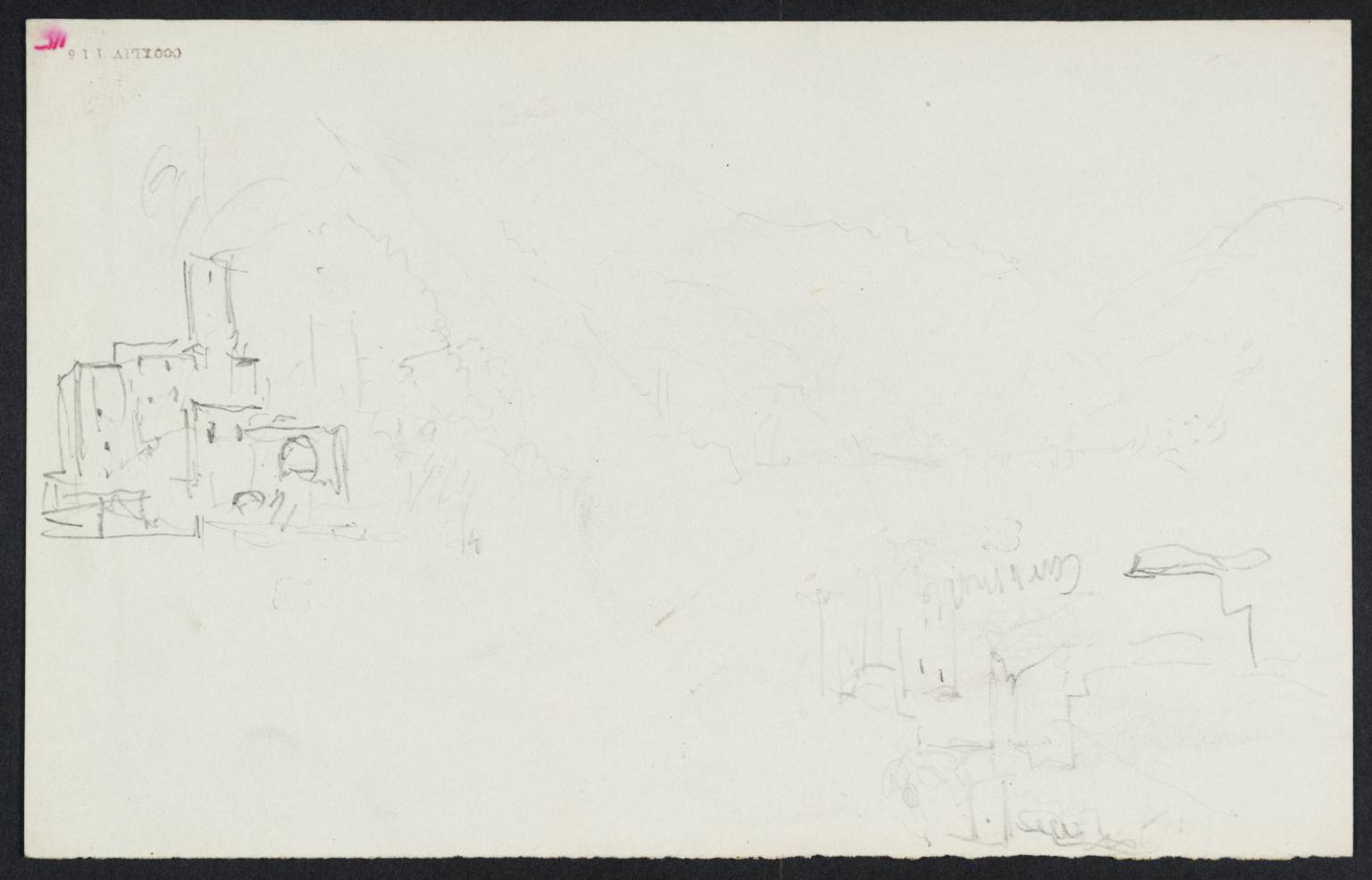 Lake, with Mountains, Etc. ?Carbinetti [Turner]