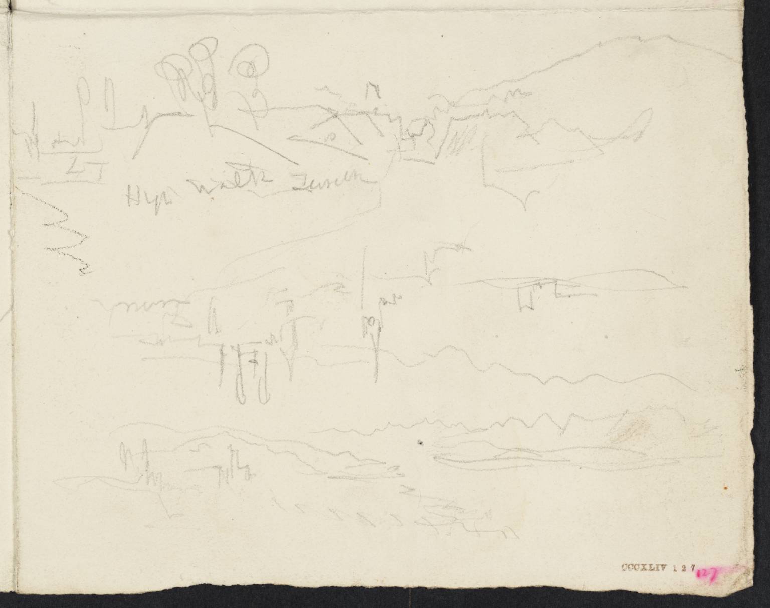 High Walk, Zurich [Turner]