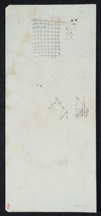 Joseph Mallord William Turner, ‘Geometric Diagrams and Doodles’ c.1831-45