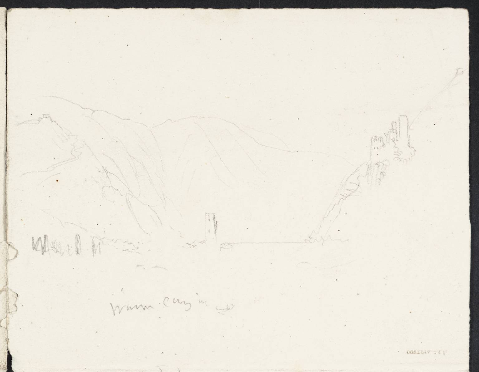 Mountains, with Castle