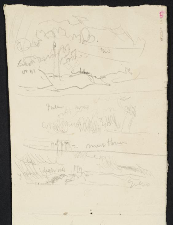 Joseph Mallord William Turner, ‘Coastal Terrain’ c.1830-41