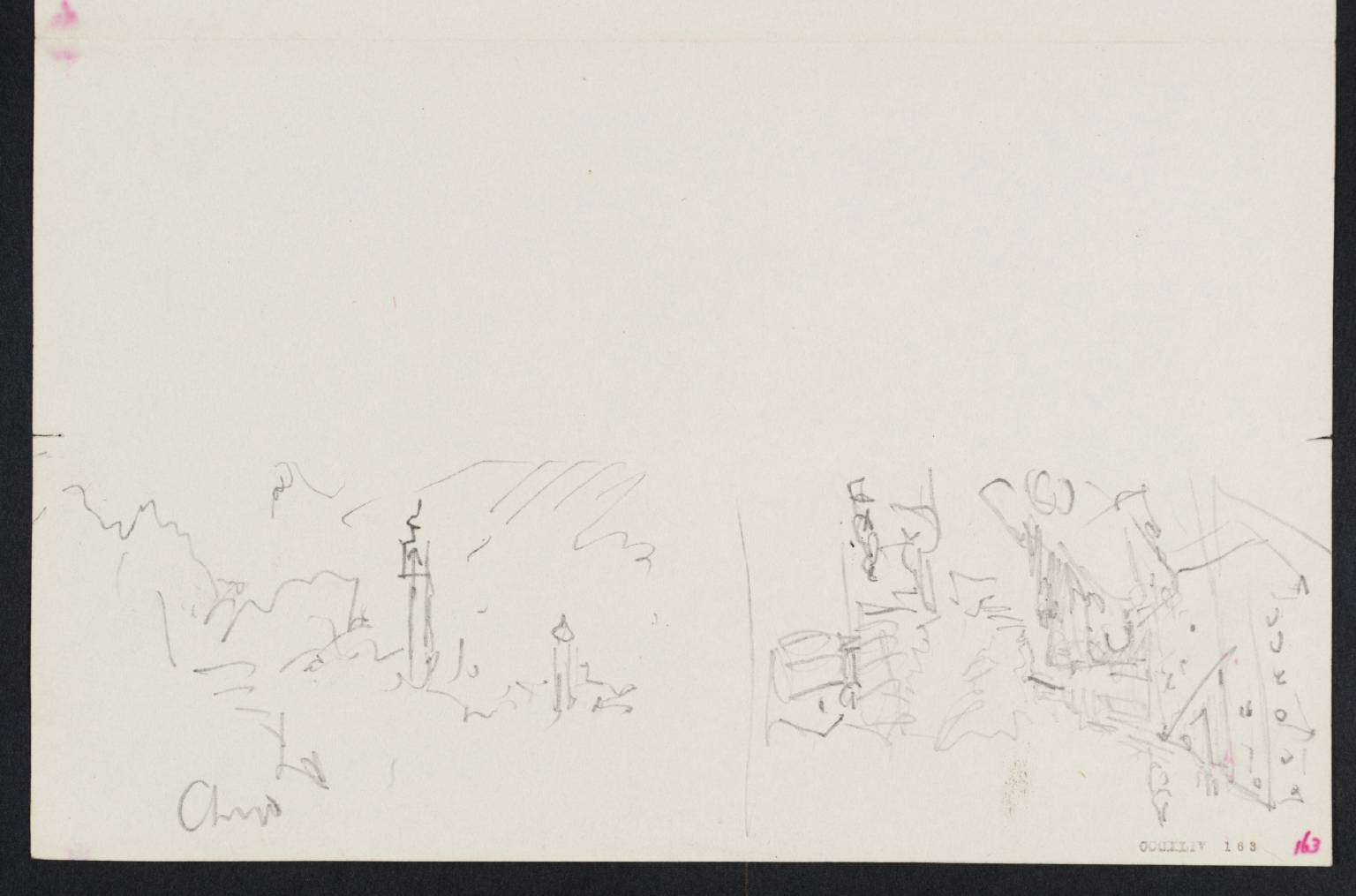 Two Views of Town. ?Chiso [Turner]