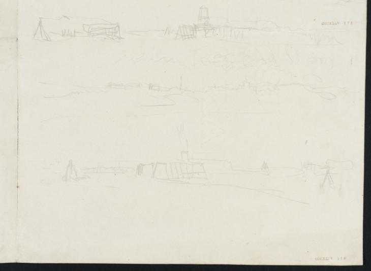 Joseph Mallord William Turner, ‘Shoreham Harbour, West Sussex’ 1826