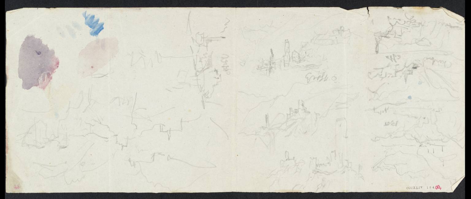Town with Mountains, Etc. Grosio [Turner]