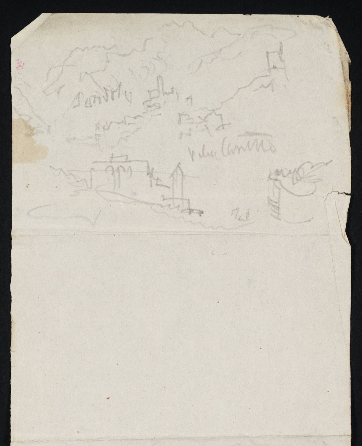 Town, with Mountains