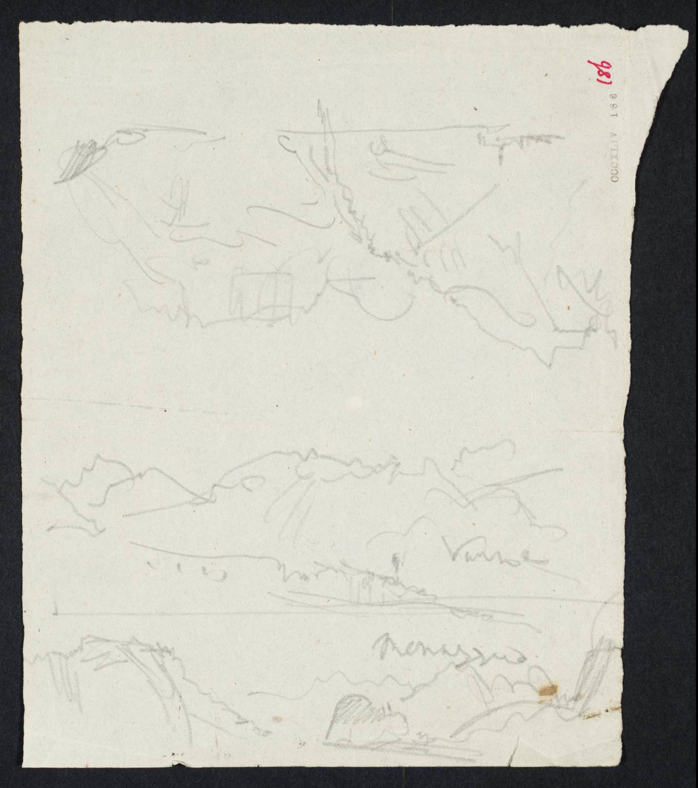 Mountains at Menaggio and Varenna [Turner]