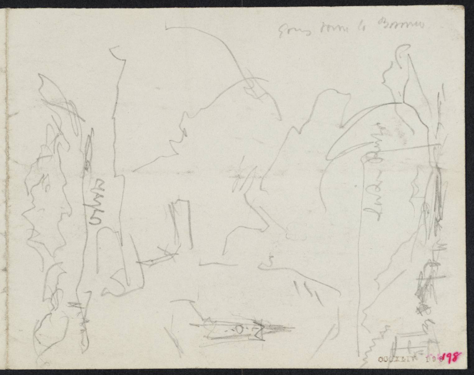 Views: Going down to Bormio, and Ostend [Turner], Etc.