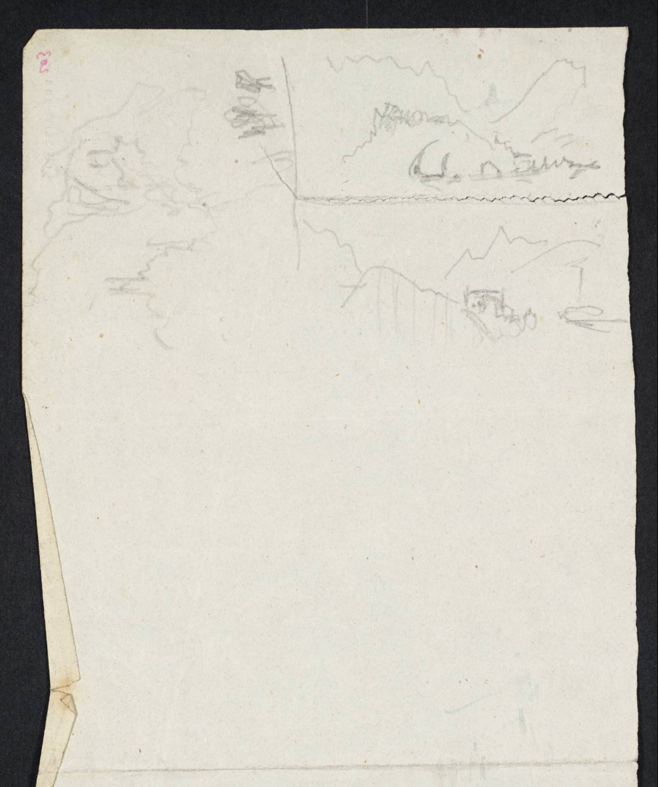 Lake, with Mountains