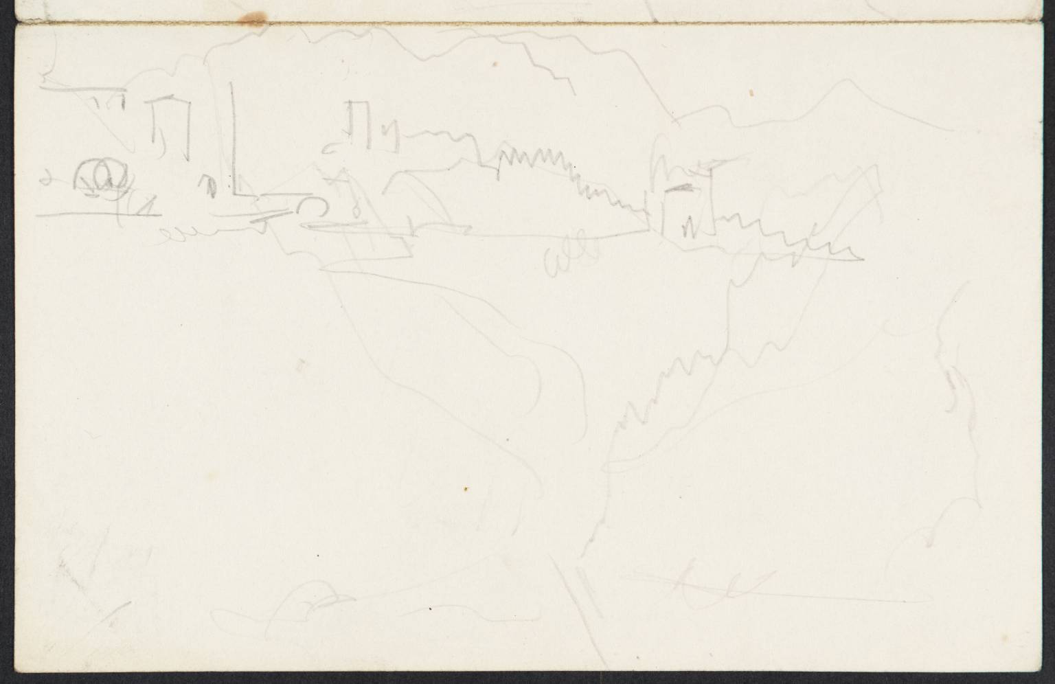 Castle and Mountains