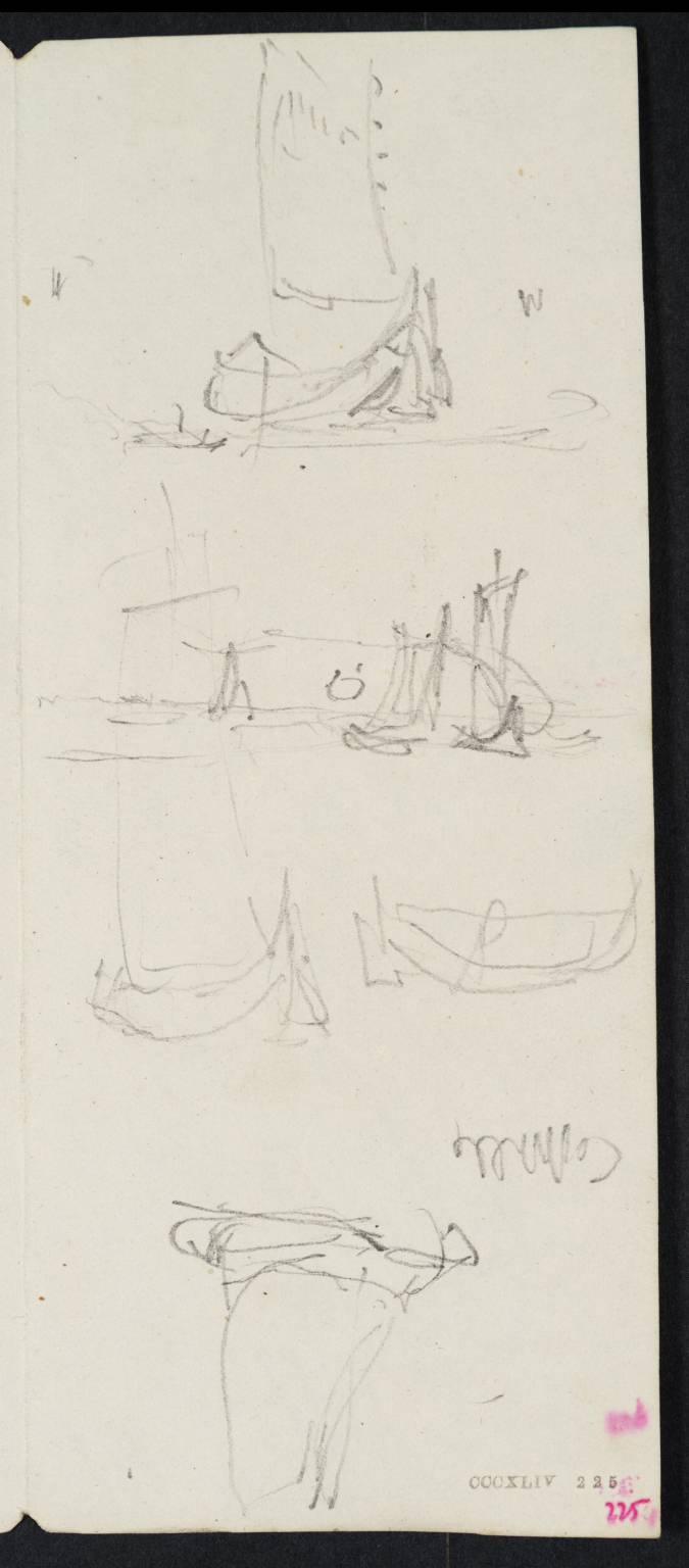 Boats. Cappelle [Turner]