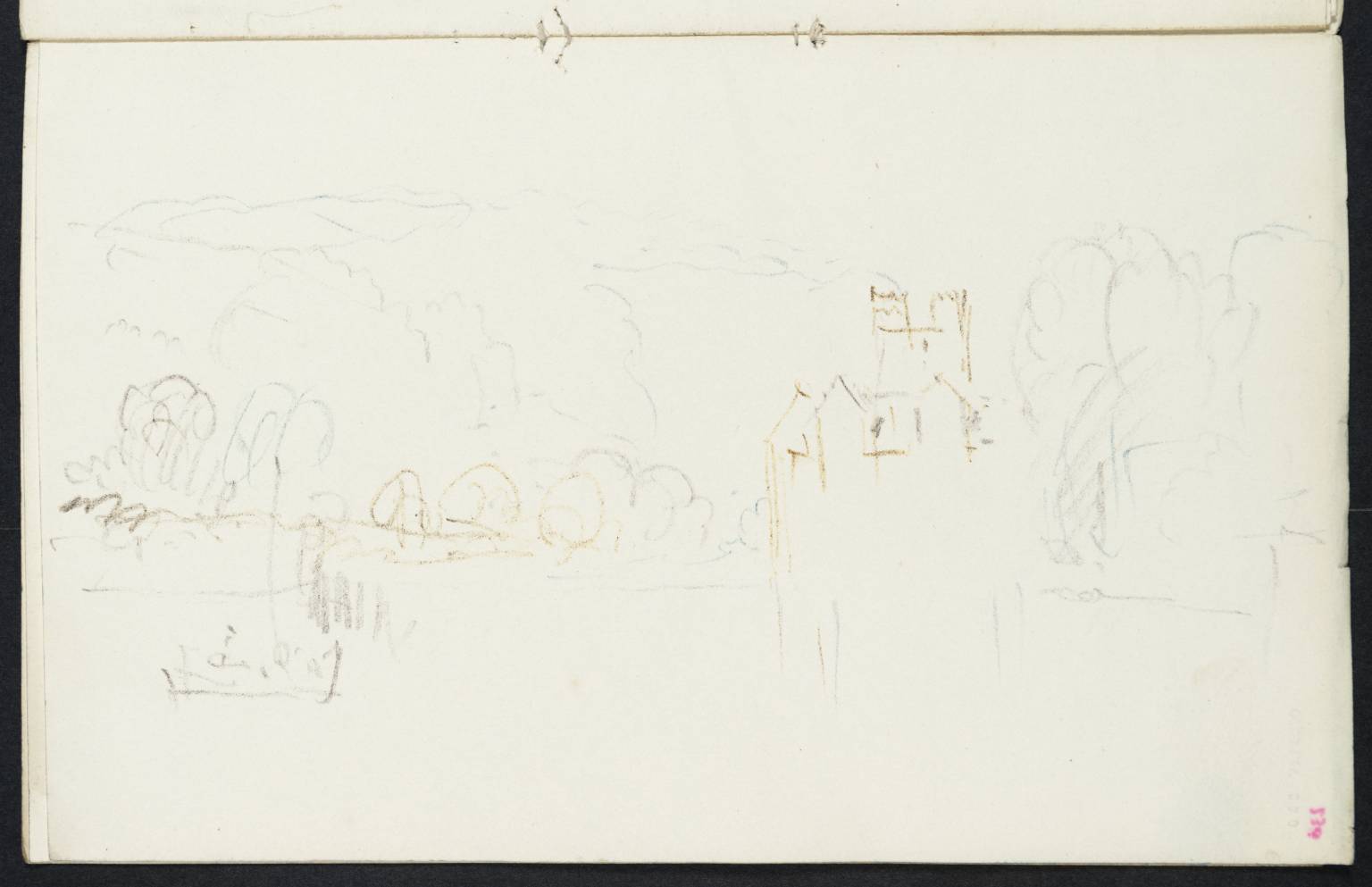 Château, beside River