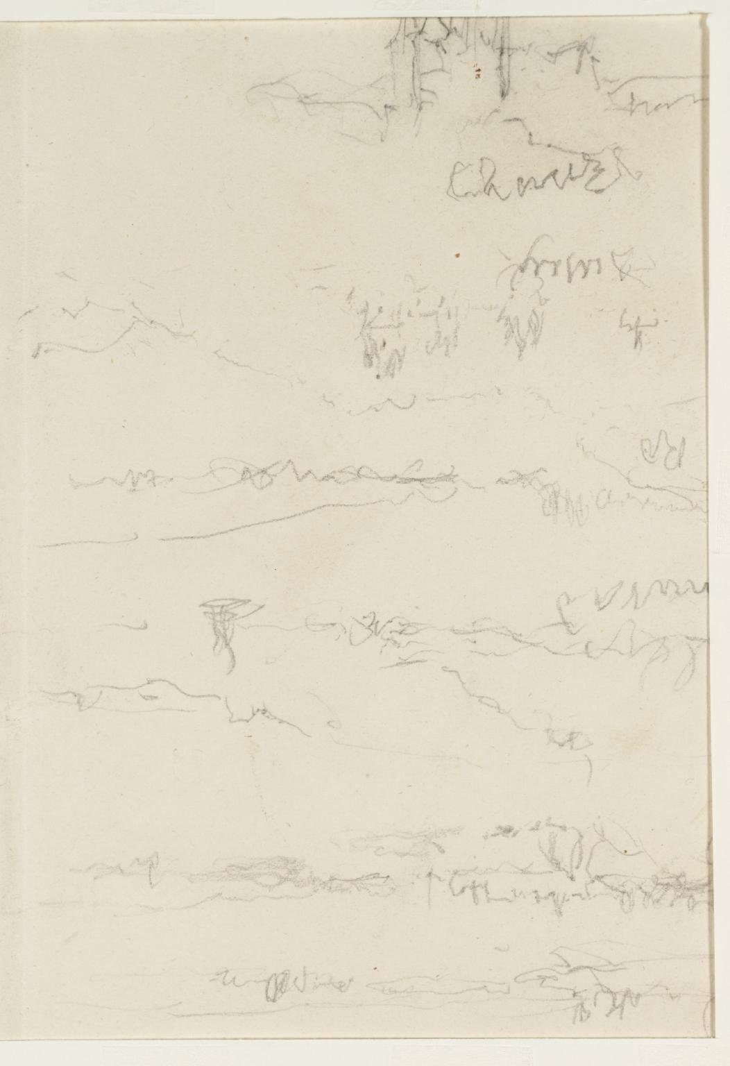 Sketches of the Châteaux of Ussé, and Chousay