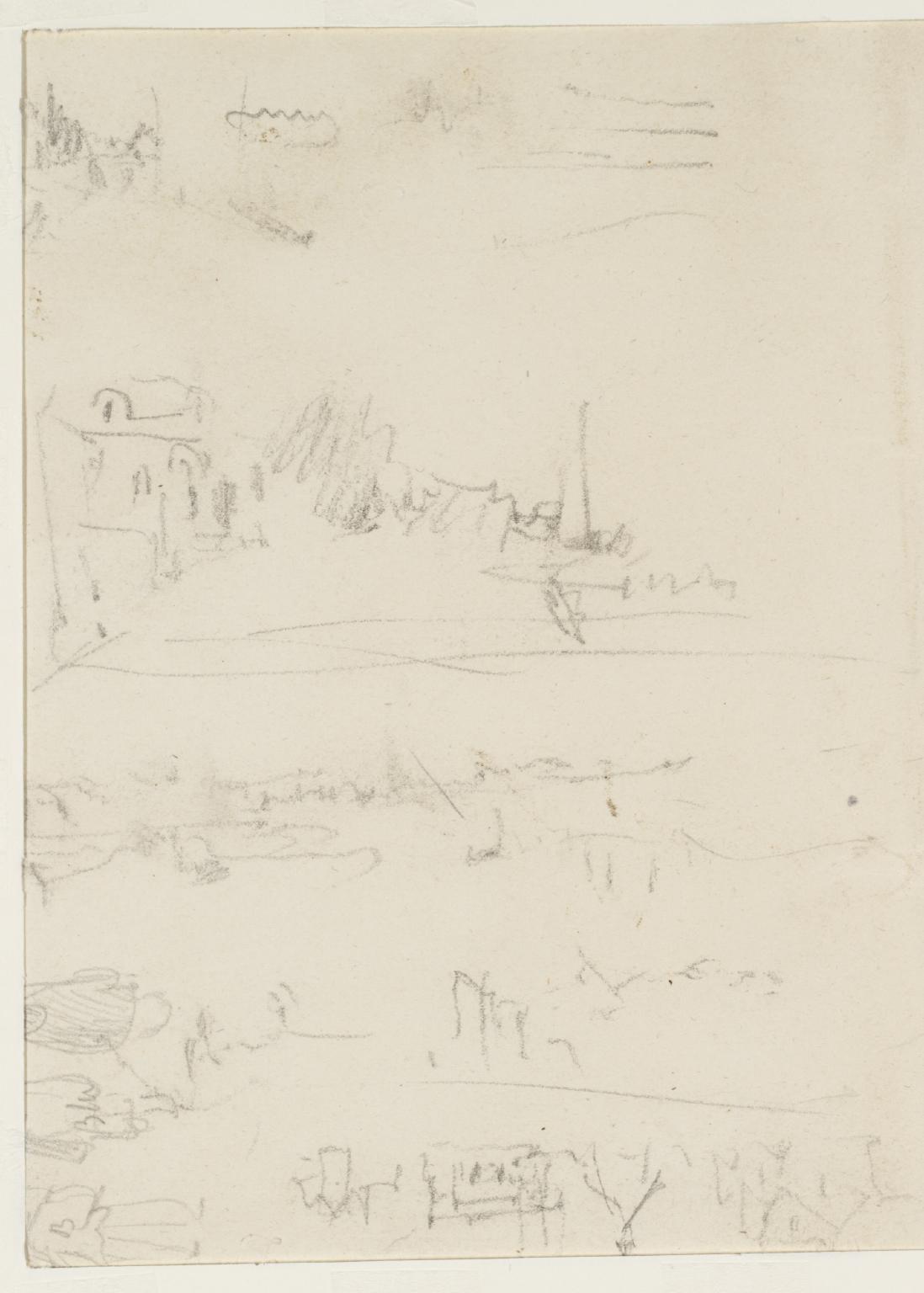 Sketches of the Château of Ussé