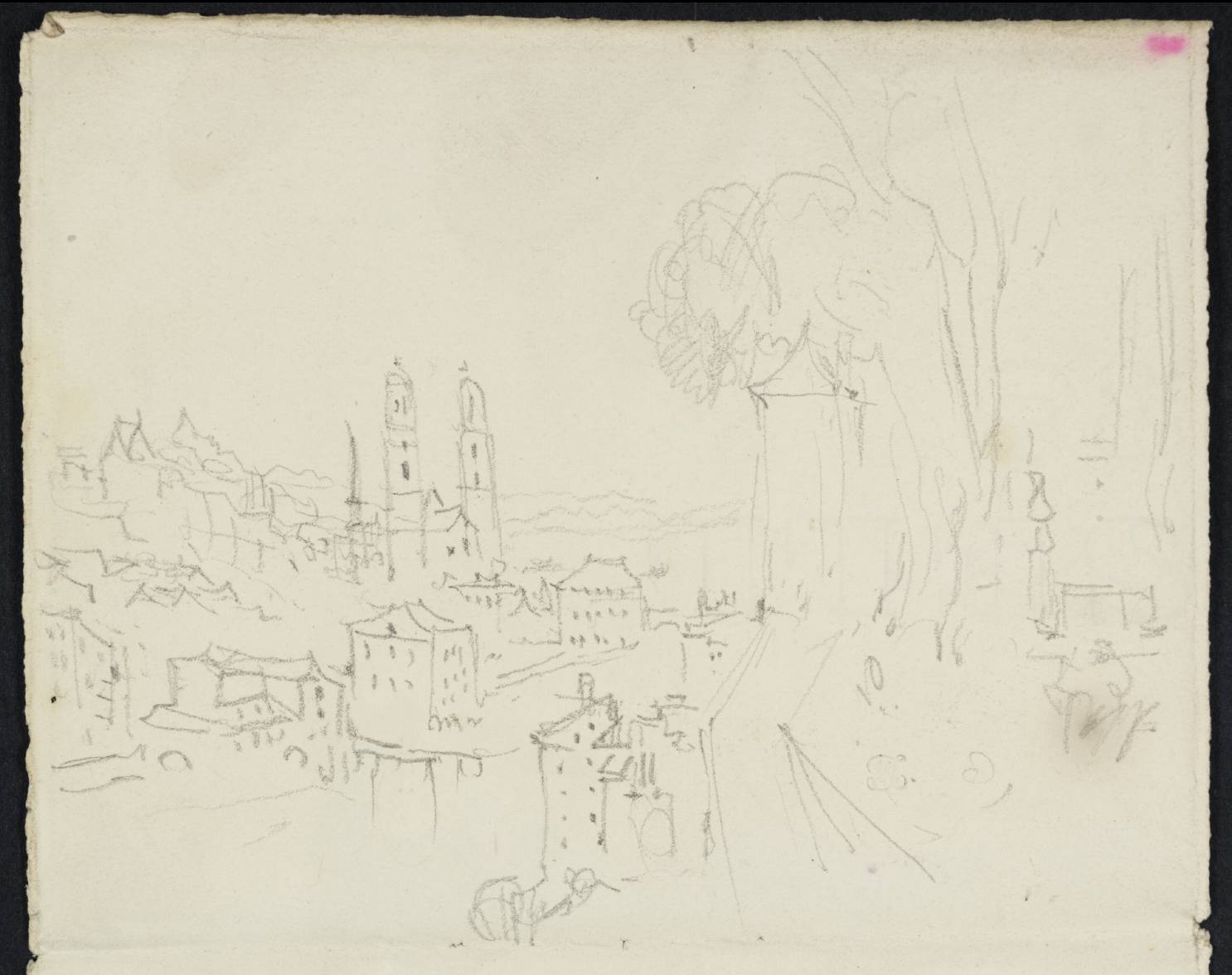 View of Town. (?Zürich)