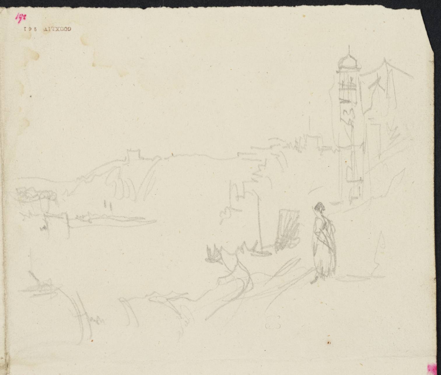 River Scene, with Rocky Banks