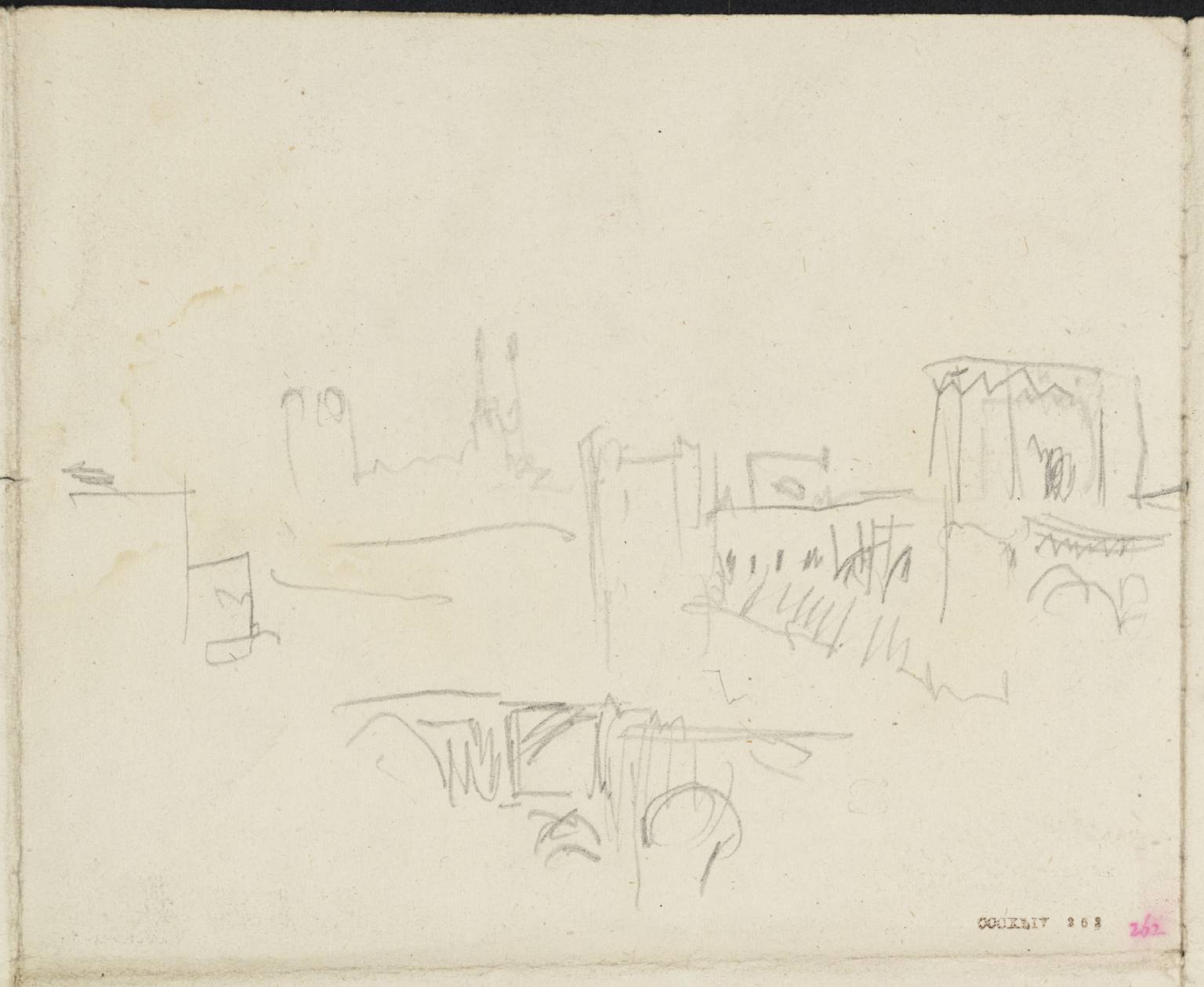 Bridge, with Distant Town