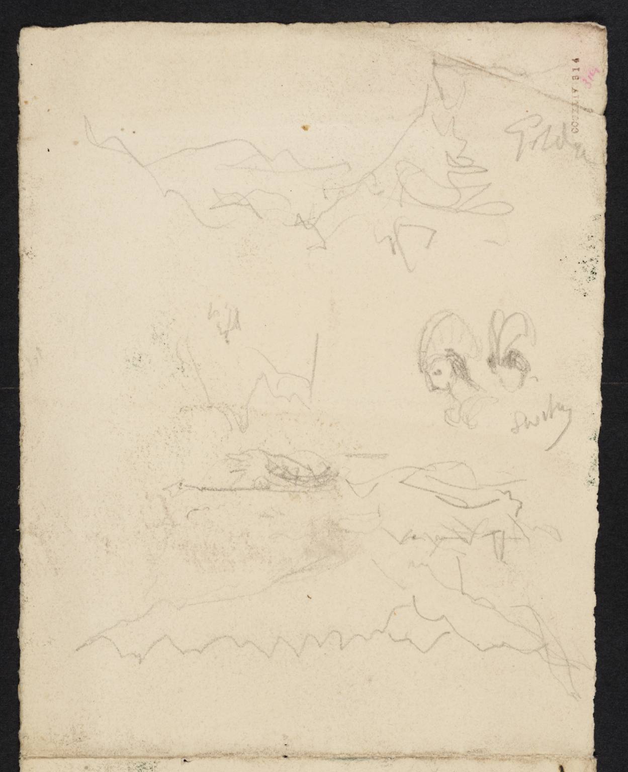 Mountains. ?Goldau [Turner]