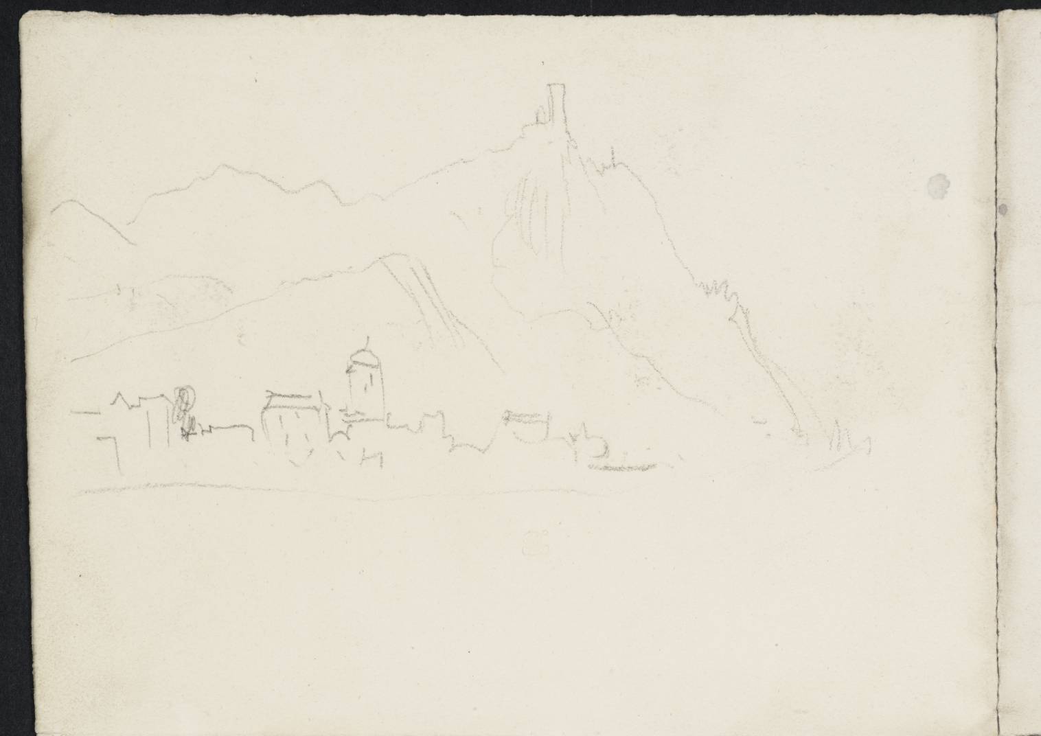 River, with Castle on Rock