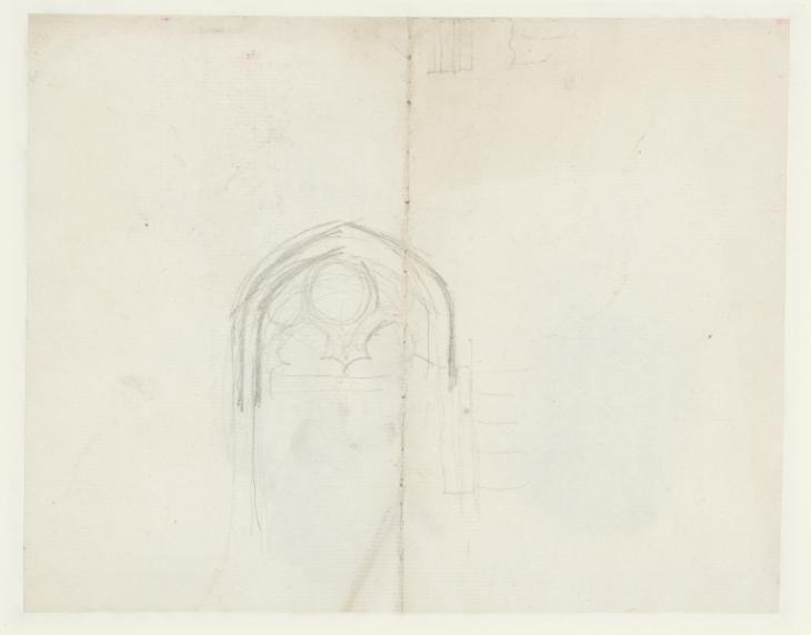 Joseph Mallord William Turner, ‘A Gothic Archway’ c.1827-30
