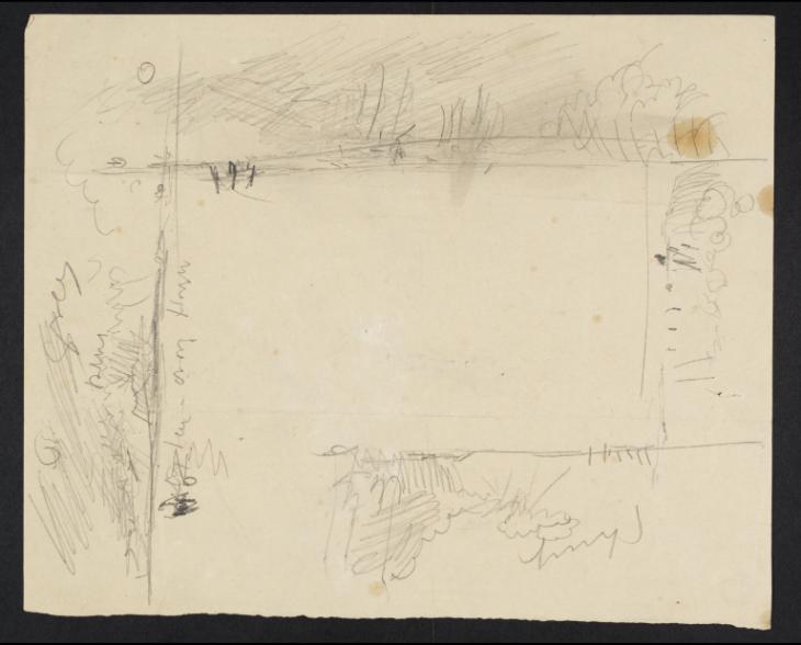 Joseph Mallord William Turner, ‘Coastal Terrain and Shipping’ c.1830-41