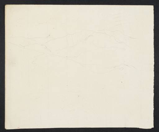 Joseph Mallord William Turner, ‘Hills Near Evanton, Ross-shire’ 1831