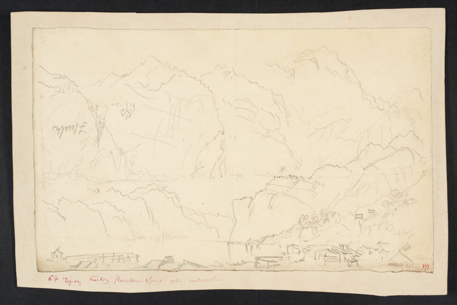 Sketches of Flüelen and Altorf [Turner]