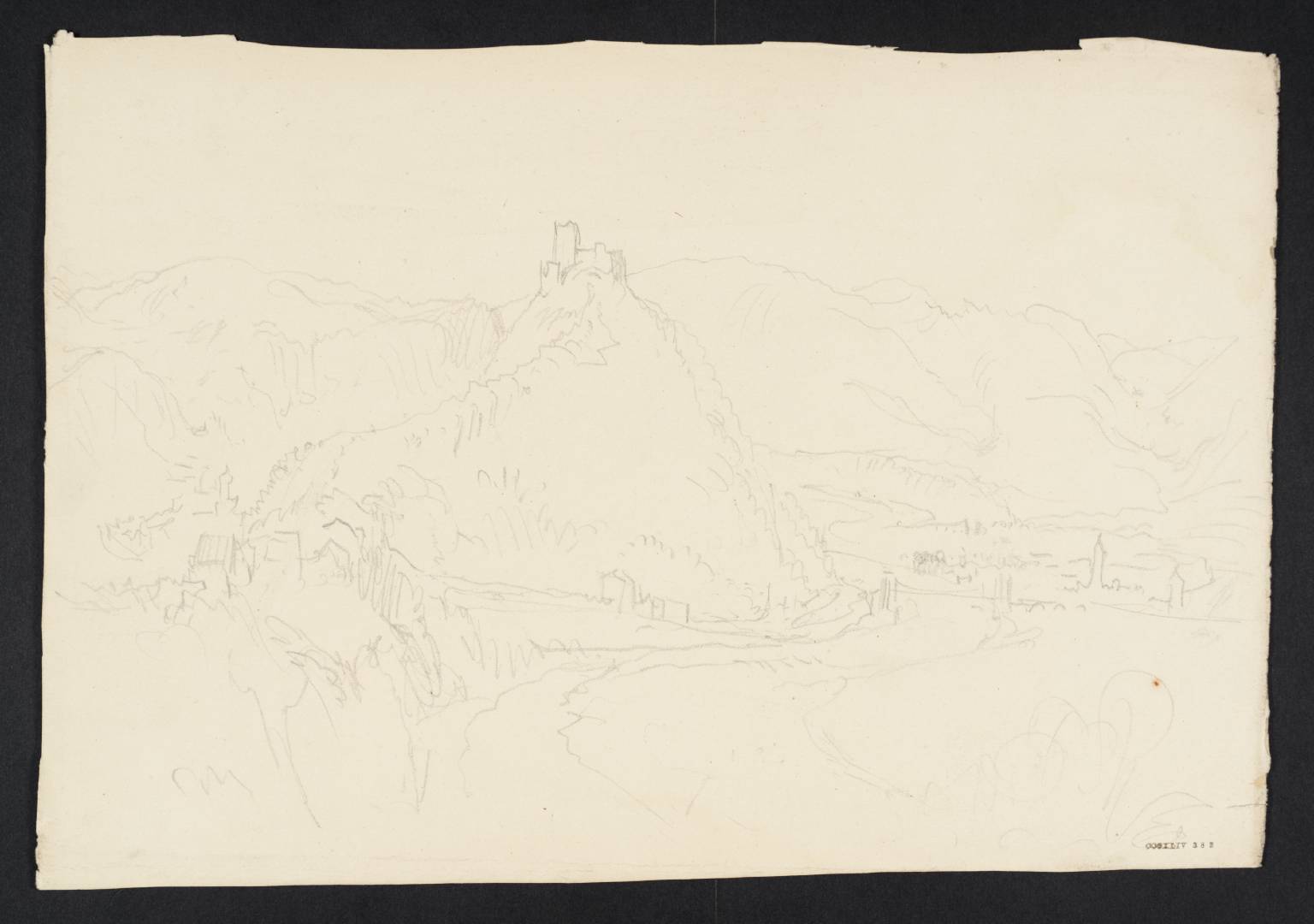 Valley, with Mountains and Castle