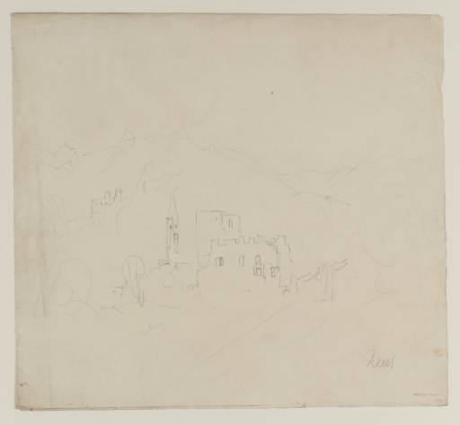 Joseph Mallord William Turner, ‘Nus in the Val d'Aosta’ 1836