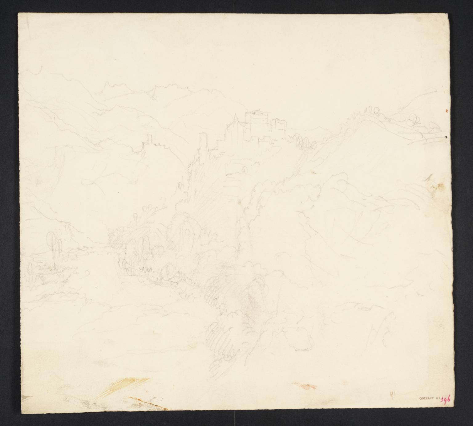 Castles Commanding Mountain Pass