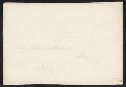 Lake, with Mountains