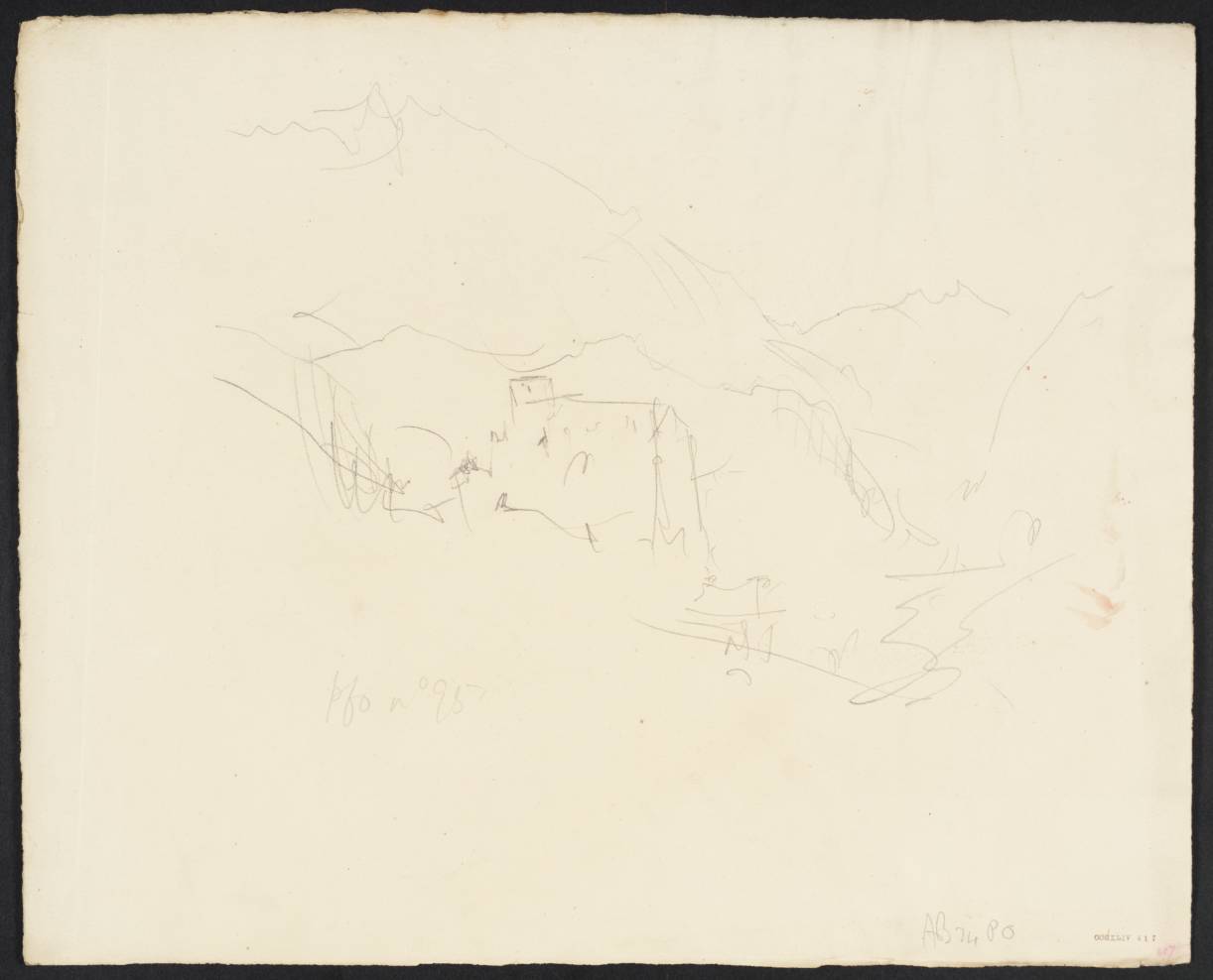 Buildings, with Mountains