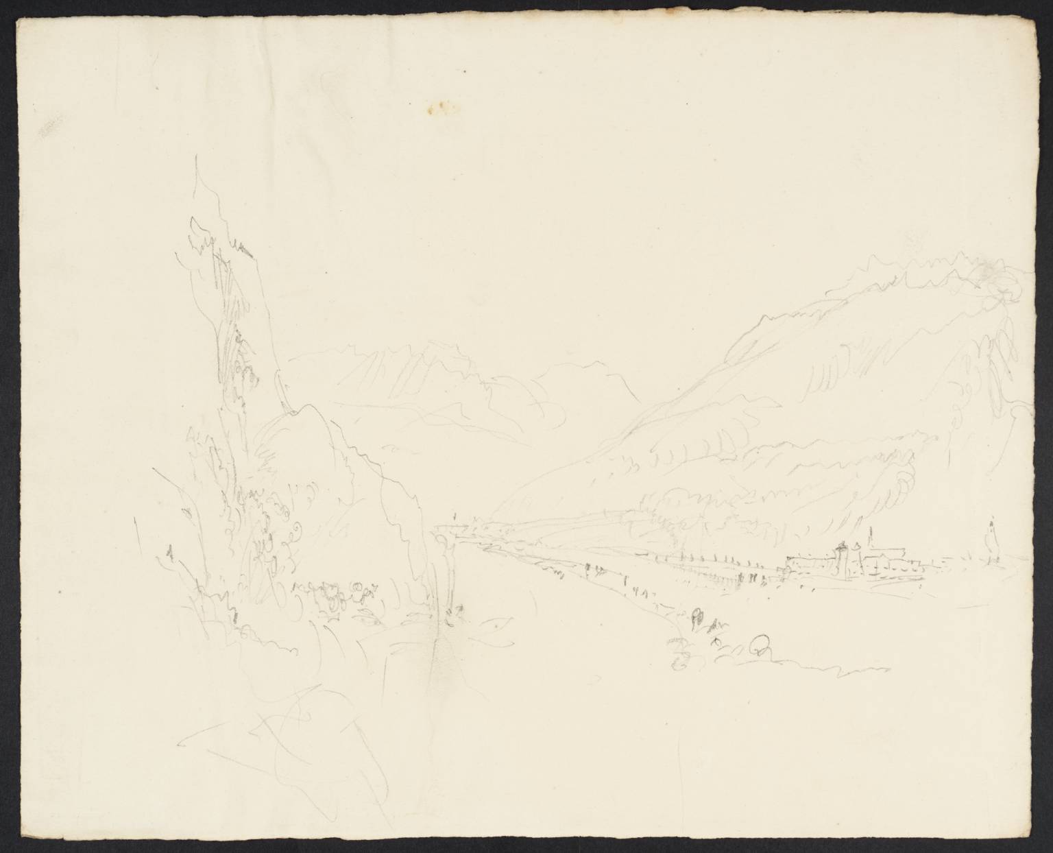 Valley, with Mountains, Etc.