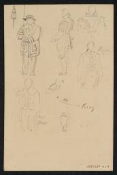 Figures: a Page, a Yeoman, and an Attendant at the Provost&#8217;s Banquet ...