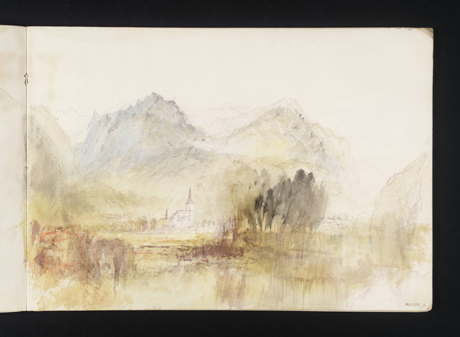 Lake Thun, with Mountains
